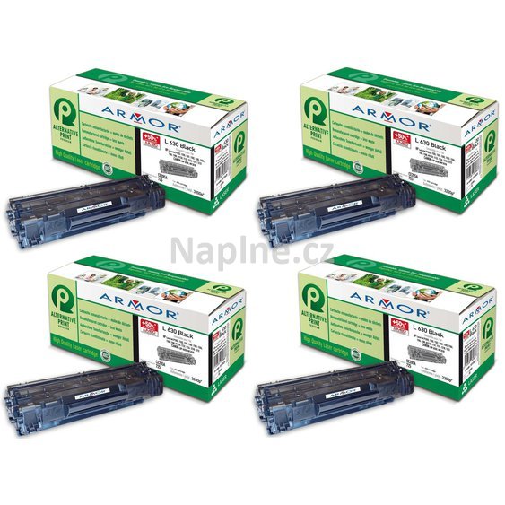 Multipack 4x ARMOR kompatibilní toner HP CE285A - černý._1