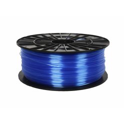 3D tisková struna ABS transparentní modrá 1,75 mm 1 Kg