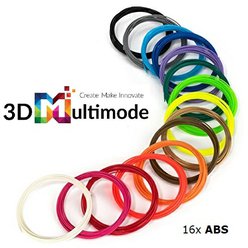 3D multimode tisková struna ABS multipack 16 kusů 1,75 mm 6 metrů