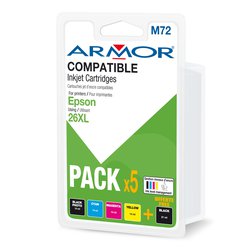 Sada Epson T2636 - C13T26364010 kompatibilní multipack Armor