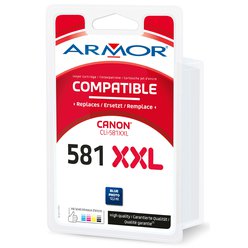 Cartridge Canon CLI-581XXLPB - CLI581XXLPB kompatibilní foto modrá Armor