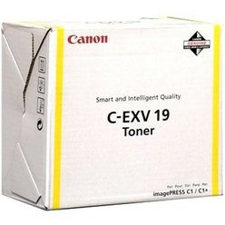 Toner Canon C-EXV19-Y ( 0400B002 ) originální azurový