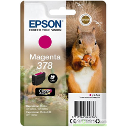 Cartridge Epson T378340 - C13T37834010 originální purpurový