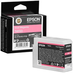 Cartridge Epson T46S3 - C13T46S300 originální purpurová