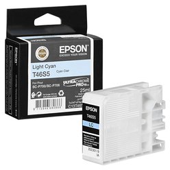 Cartridge Epson T46S5 - C13T46S500 originální světle azurová