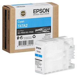 Cartridge Epson T47A2 - C13T47A200 originální azurová