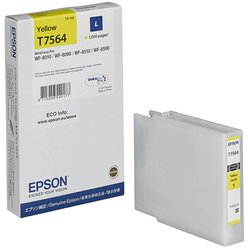 Cartridge Epson T756440 - C13T756440 originální žlutá