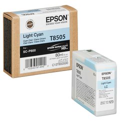 Cartridge Epson T850500 - C13T850500 originální světle azurová