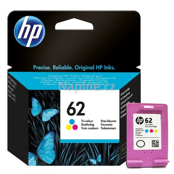 Originální inkoustová kazeta HP No.62 označení C2P06AE - color_1