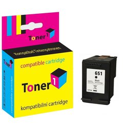 Cartridge HP 651 - C2P10AE kompatibilní černá Toner1