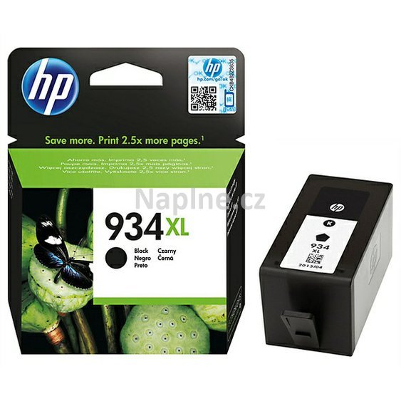 Originální inkoustová kazeta HP No.934XL označení C2P23AE - black_1