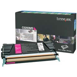 Toner Lexmark C5200MS originální purpurový