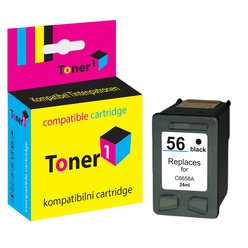 Cartridge HP C6656A - 56 kompatibilní černá Toner1