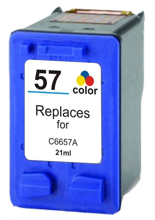 Original HP 57 Tri-color Original Ink Cartridge, C6657AE C6657AEABB Photosmart - Foto 6