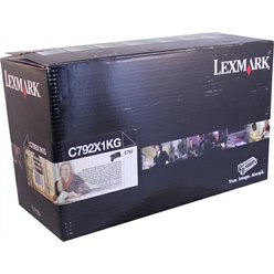 Toner Lexmark C792X1KG originální černý