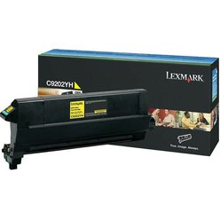 Toner Lexmark C9202YH originální žlutý