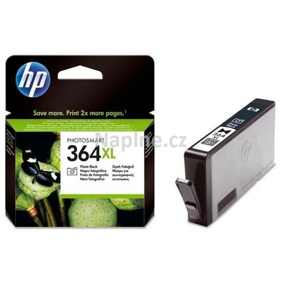 CB322E, originální cartridge HP No. 364XL pro tiskárny B8550/C5380/D5460 - foto černá_1