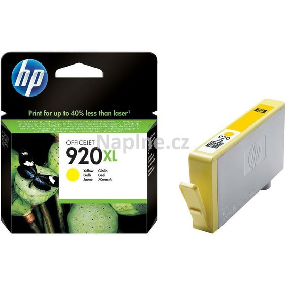 Originální cartridge HP No. 920XL ( CD974A ) - yellow._1