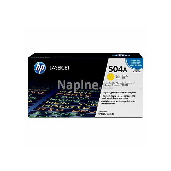 Originální toner HP ( CE252A ) - yellow_1