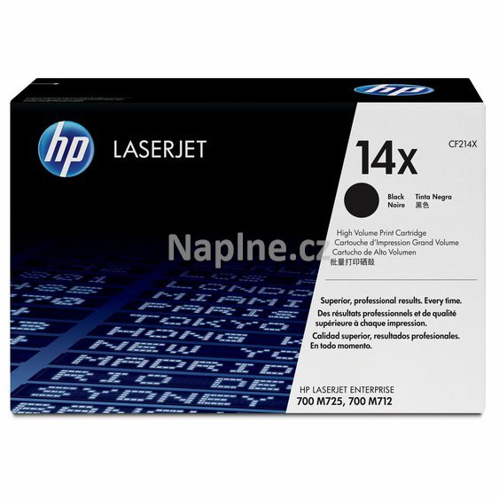 Velkokapacitní originální toner HP 14X ( CF214X ) - black_1