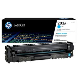 Toner HP CF541A - 203A originální azurový