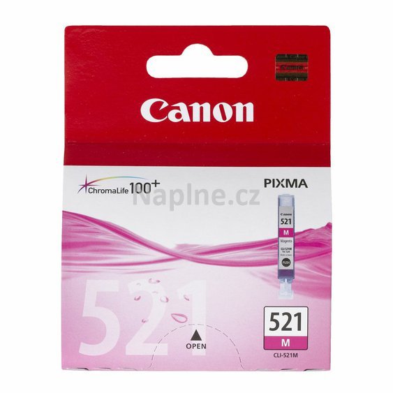 originální cartridge Canon CLI521M - purpurová_1
