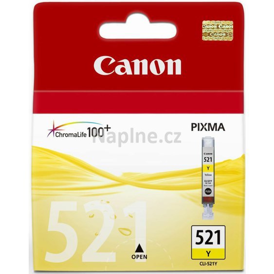 originální cartridge Canon CLI521Y - žlutá_1