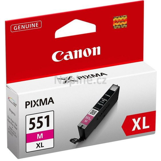 Originální cartridge Canon CLI-551XLM - purpurová velká kapacita._1