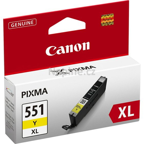 Originální cartridge Canon CLI-551XLY - žlutá velká kapacita._1