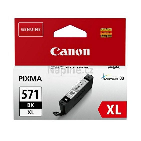 Originální cartridge Canon CLI-571XLBK - black_2