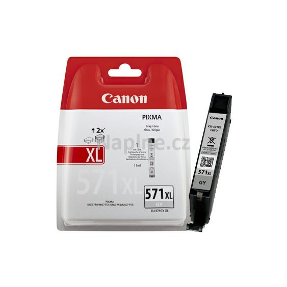 Originální cartridge Canon CLI-571XLGY - Grey_1