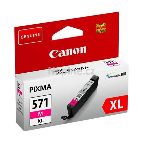 Originální cartridge Canon CLI-571XLM - Magenta_2