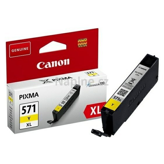 Originální cartridge Canon CLI-571XLY - Yellow_1