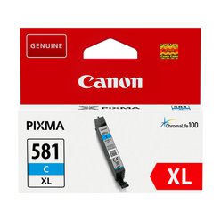 Cartridge Canon CLI-581XLC - CLI581XLC originální azurová