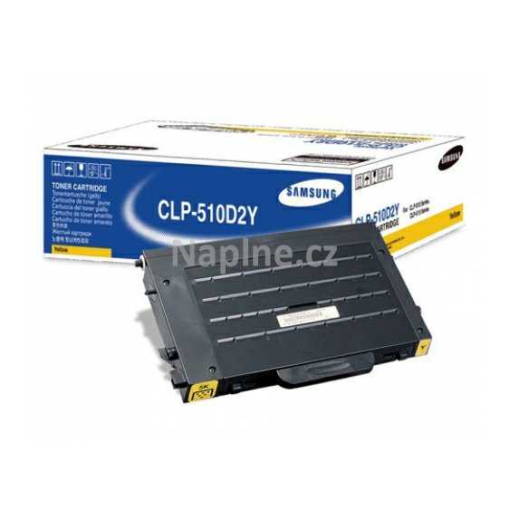 Originální toner Samsung No. CLP-510D2Y - yellow_1