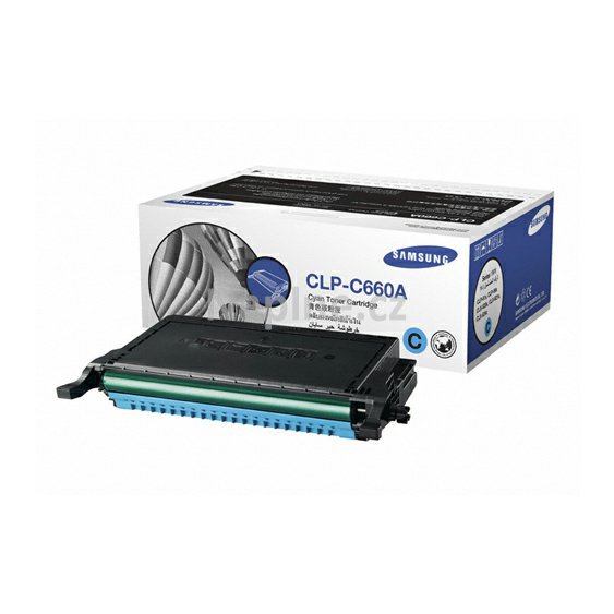 originální toner SAMSUNG označení CLP-C660A pro tiskárny CLP 610/660 - cyan_1