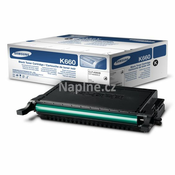 CLP-K660B, originální velkokapacitní toner SAMSUNG tiskárny CLP 610/660 - black
_1