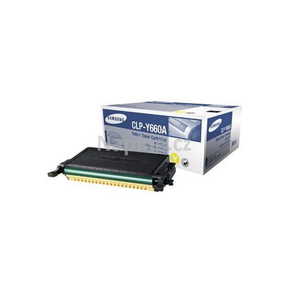 originální toner SAMSUNG označení CLP-Y660A pro tiskárny CLP 610/660 - yellow_1