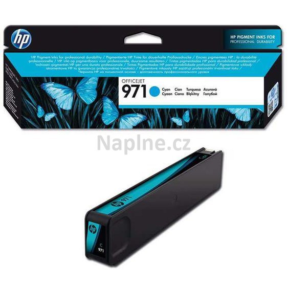Originální cartridge HP No.971 ( CN622AE ) - azurová_1