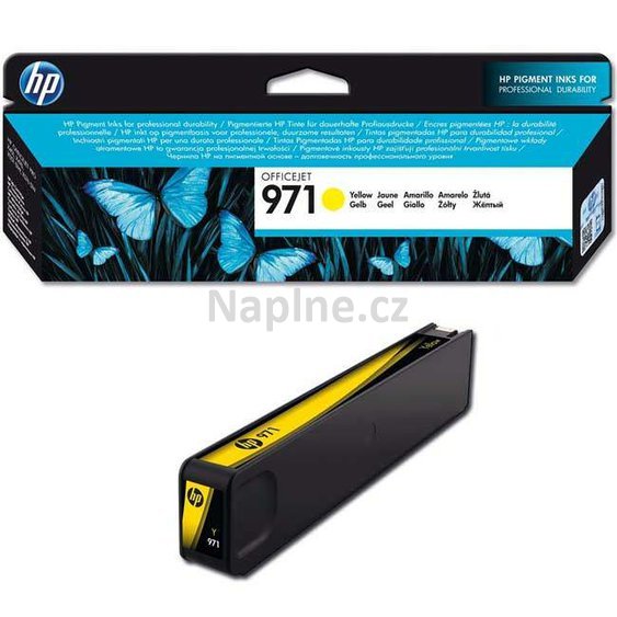 Originální cartridge HP No.971 ( CN624AE ) - žlutá_1