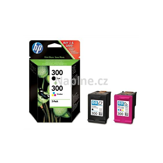 CN637EE multipack originálních kazet HP 300 black +300 color._1