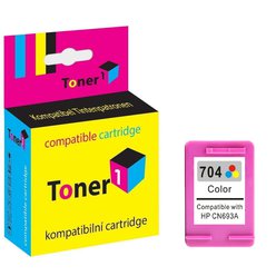 Cartridge HP 704 - CN693AE kompatibilní barevná Toner1