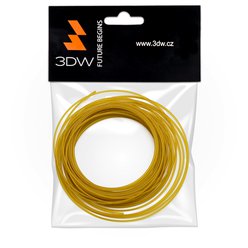 3DW 3D tisková struna ABS zlatá 1,75 mm 10 metrů