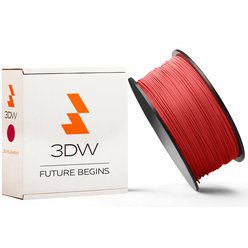 3DW 3D tisková struna PLA červená 1,75 mm 0,5 Kg