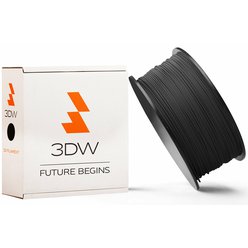 3DW 3D tisková struna PLA černá 1,75 mm 0,5 Kg