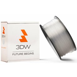 3DW 3D tisková struna PLA transparentní 1,75 mm 0,5 Kg