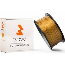 3DW 3D tisková struna PLA zlatá 1,75 mm 0,5 Kg