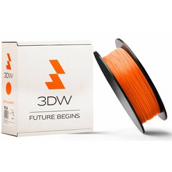 3DW 3D tisková struna PLA zářivě oranžová 1,75 mm 0,5 Kg