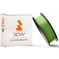3DW 3D tisková struna PLA zářivě zelená 1,75 mm 0,5 Kg