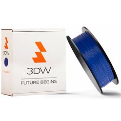 3DW 3D tisková struna PLA tmavě modrá 1,75 mm 0,5 Kg